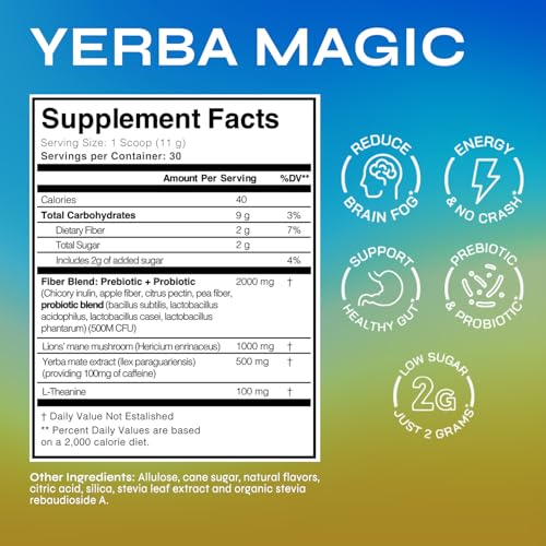 Yerba Mate Instant Tea Powder 30 Servings X649