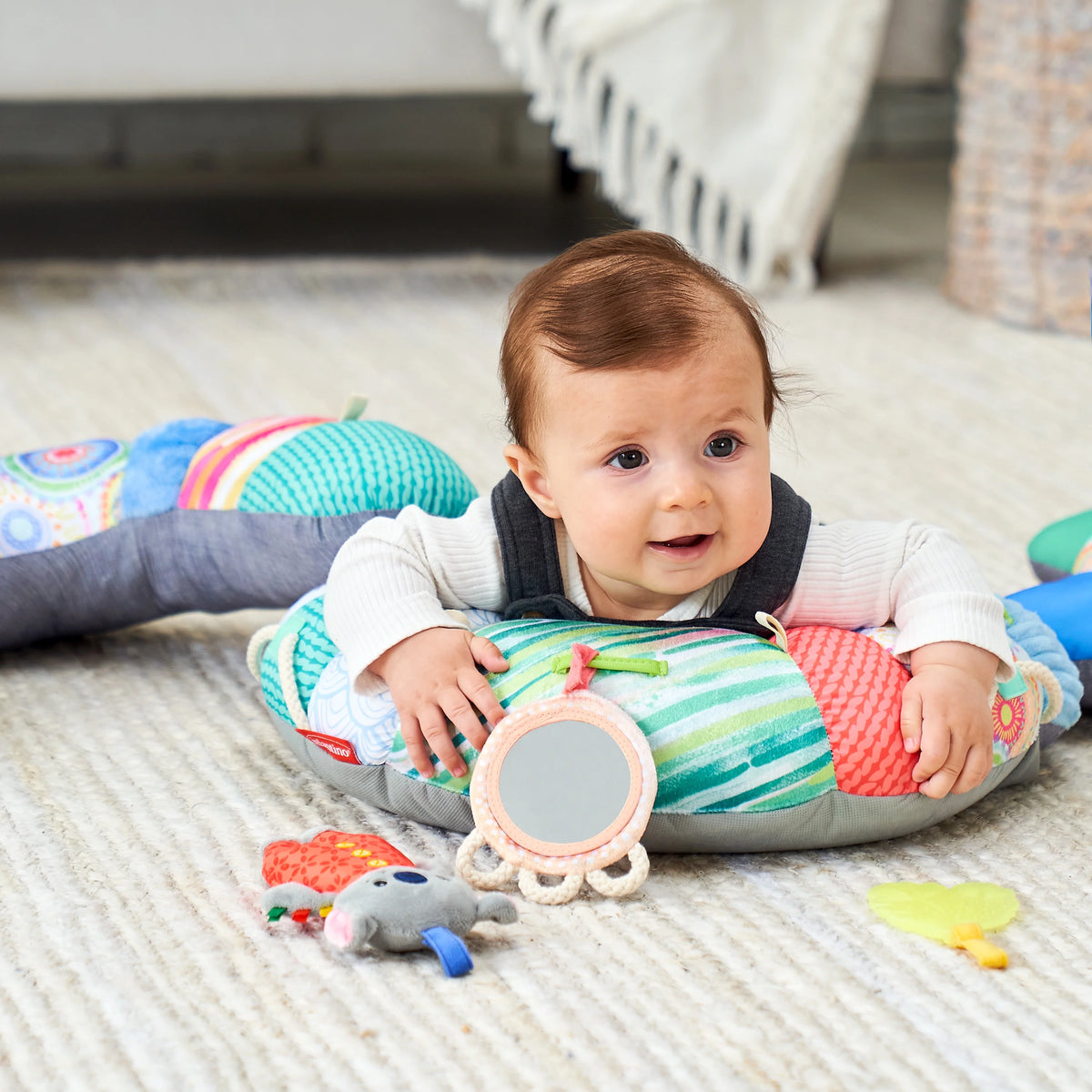 3-in-1 Tummy Time Sit Support Mini Gym F710