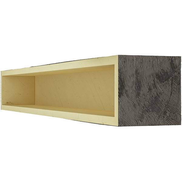 Burnished Cedar Faux Wood Fireplace Mantel I62565