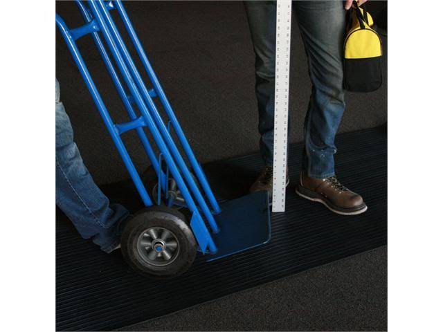 Black Composite Rib Rubber Floor Mat S193811