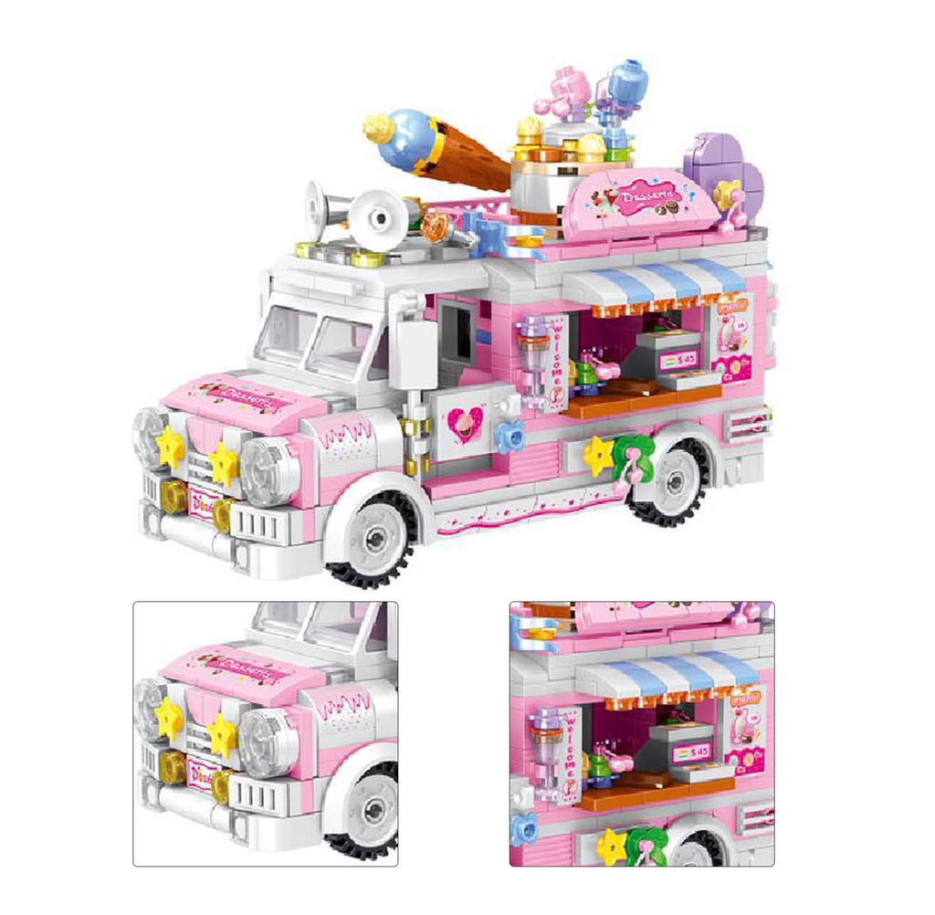 Dessert Car Building Blocks 590 Blocks F35491
