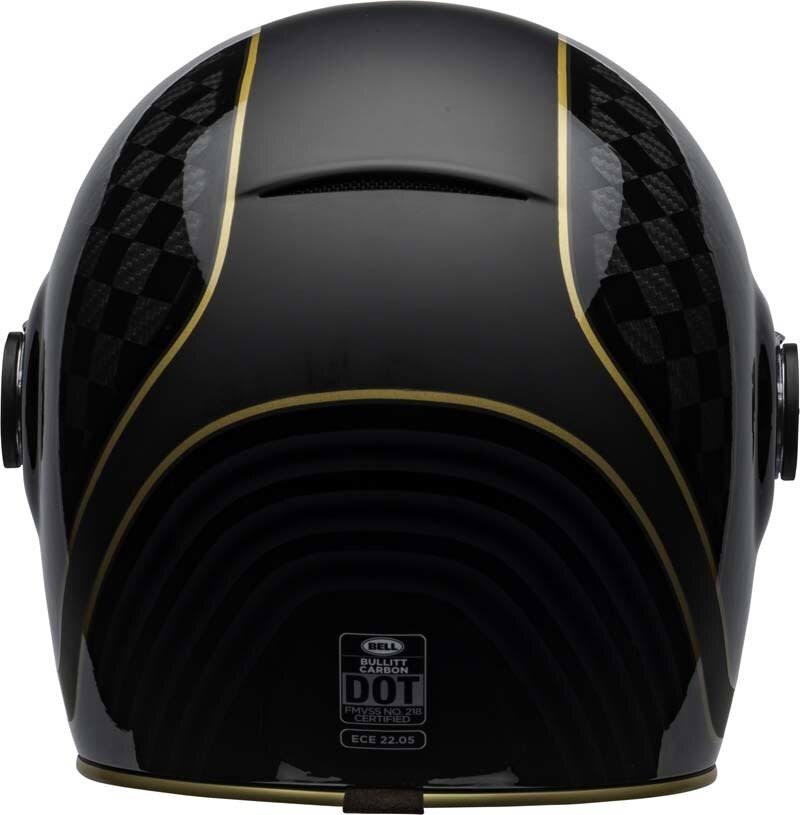 Matte/Gloss Black Carbon Helmet K144