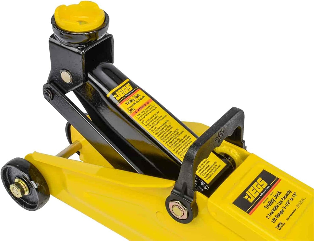 2-Ton Hydraulic Floor Jack and Jack Stands with Steel Frames W1023
