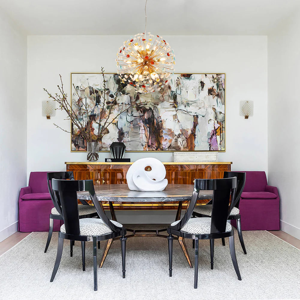 12-Light Linear Crystal Chandelier S9861