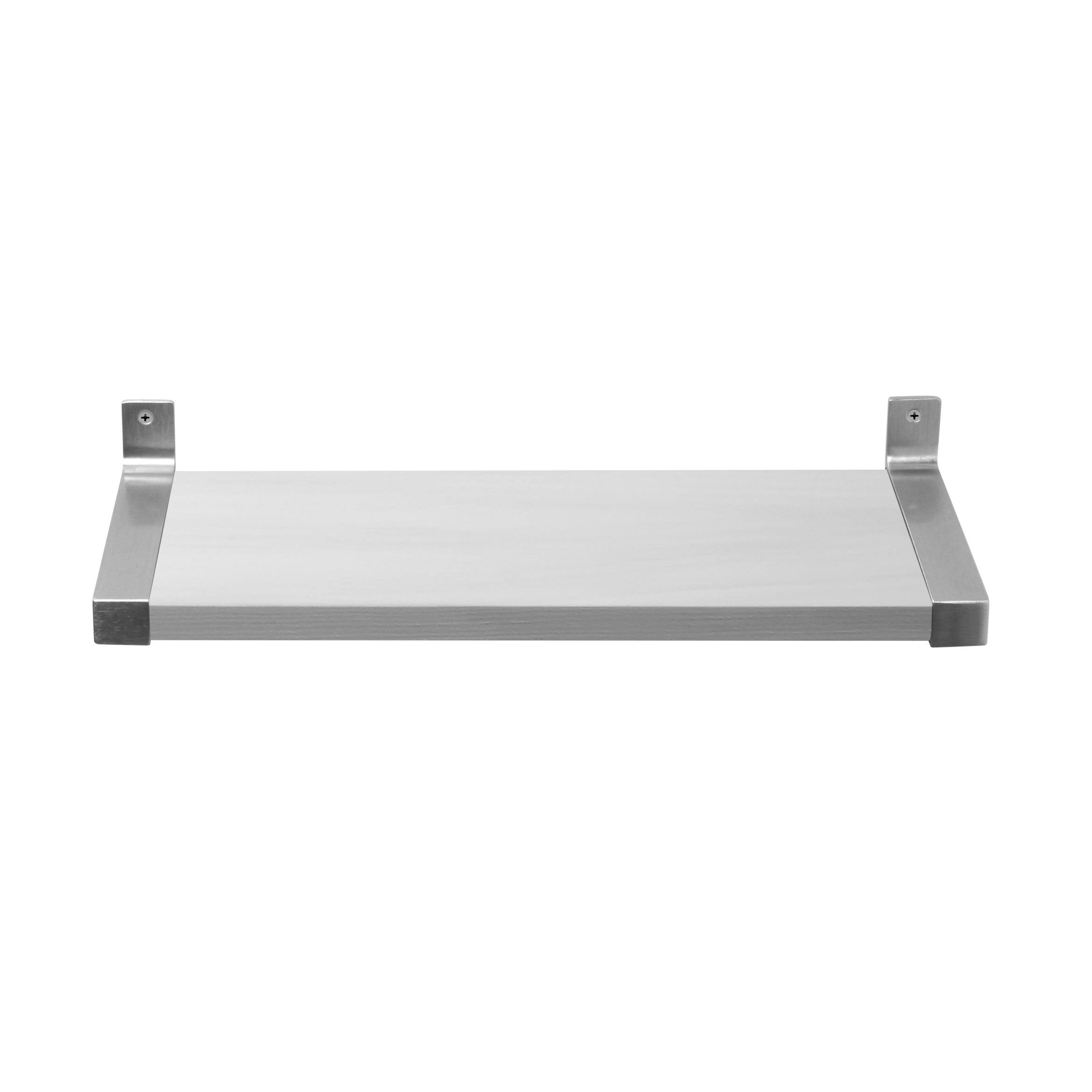 White Washed Wall Shelf S221275