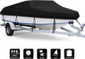 600D Waterproof Heavy Duty Canvas Boat Cover 17-19 ft D6993