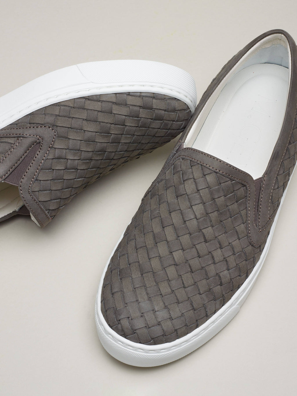Gray Nubuck Shoes X68262