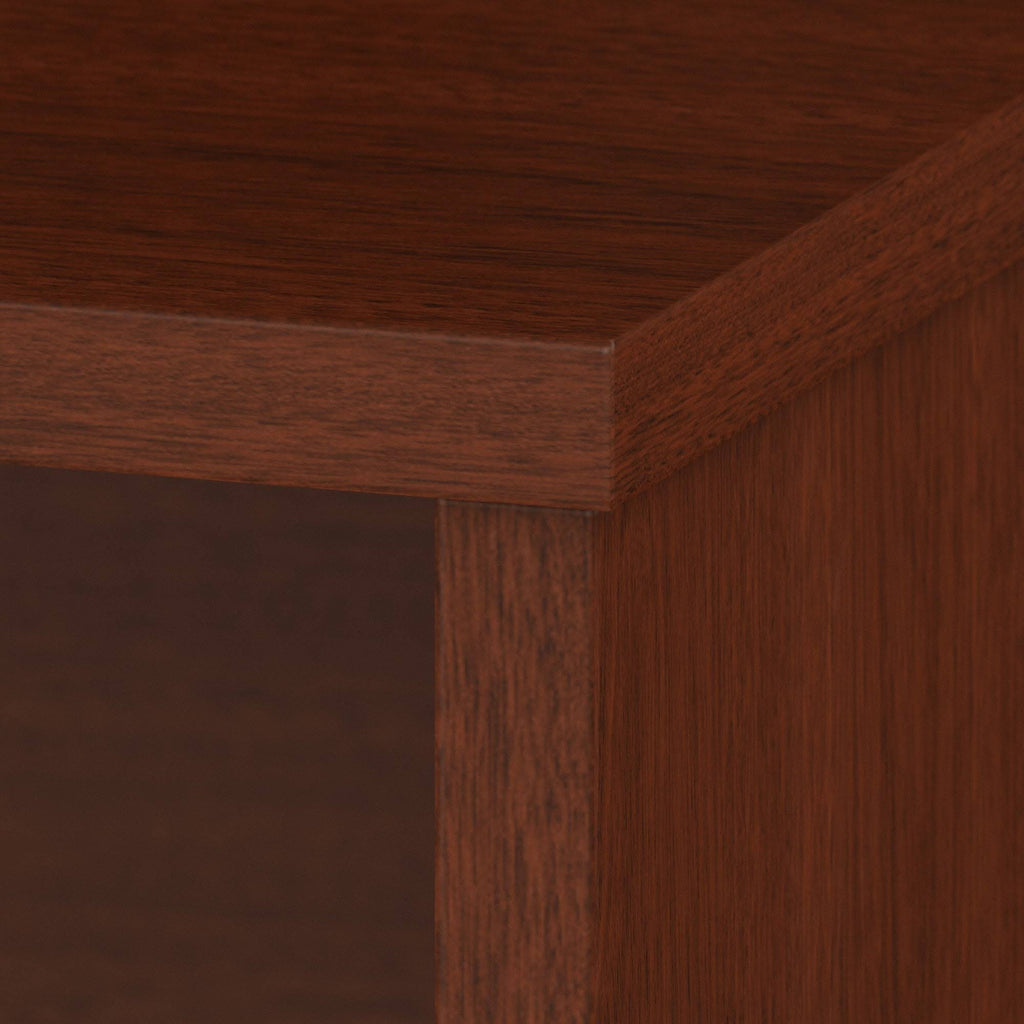 Autumn Cherry Office Desk with Mobile File Cabinet D428