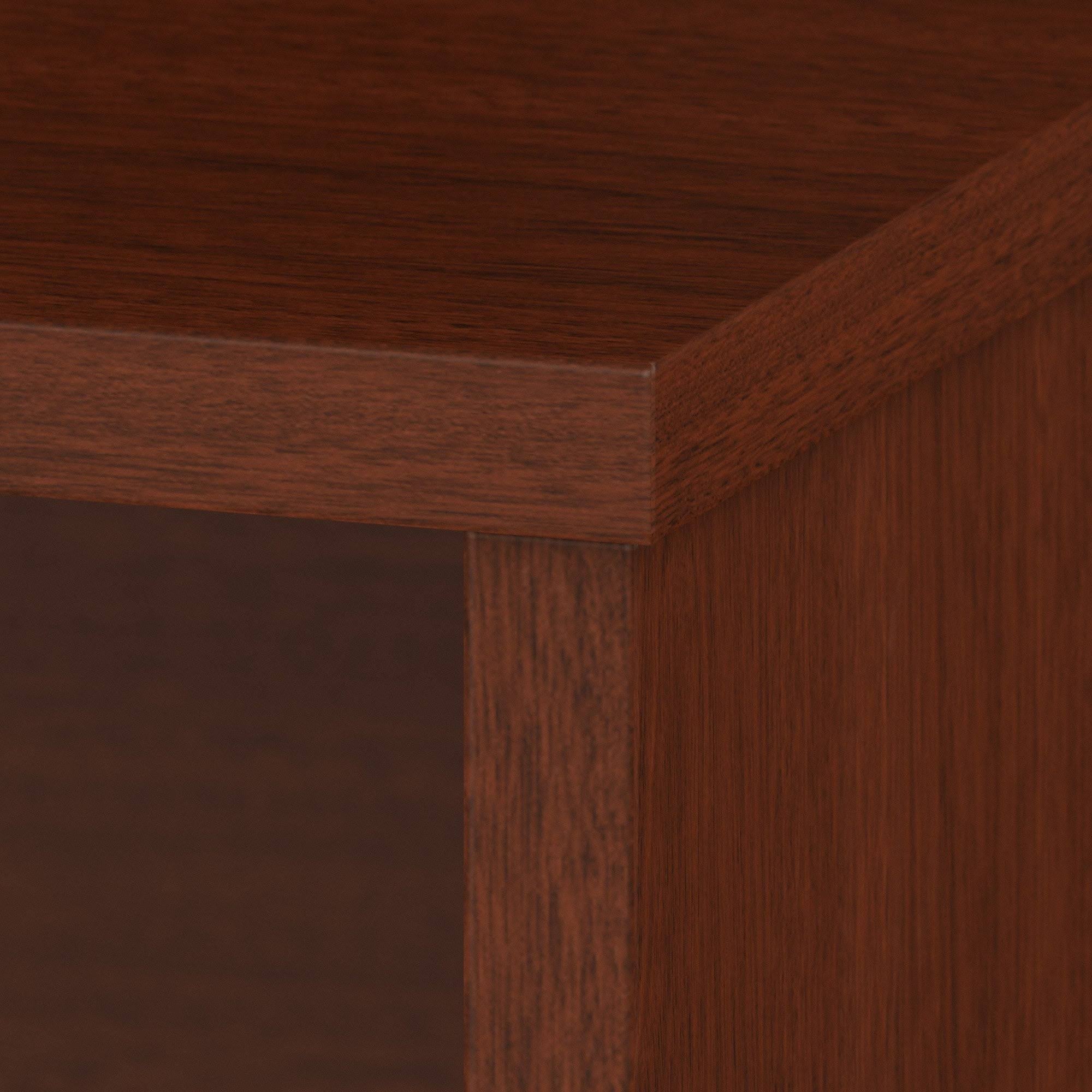 Autumn Cherry Office Desk with Mobile File Cabinet D428