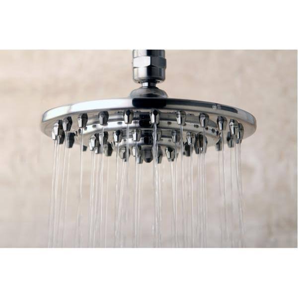 Chrome & Polished Brass Three-Tier Shower Head E593