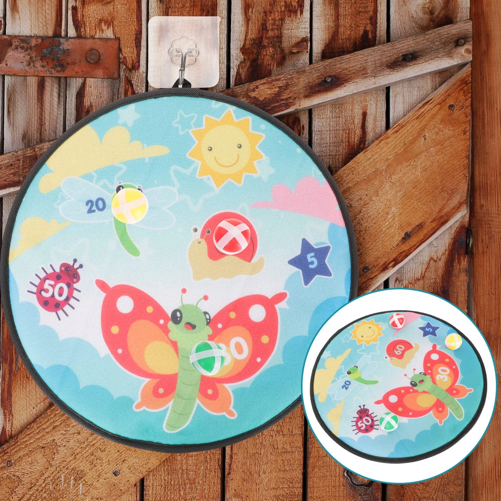 Kids Dart Board with Sticky Balls Toy A880