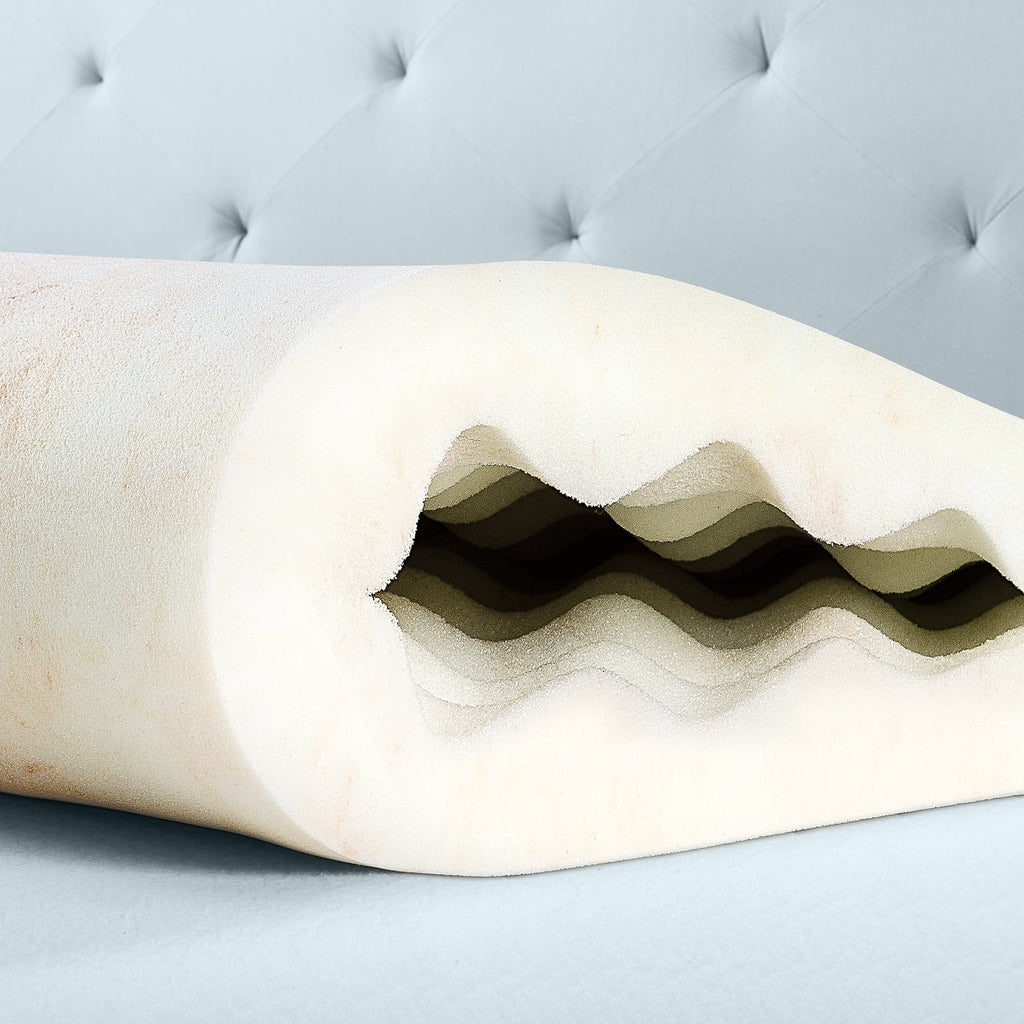 Queen Copper Cooling Memory Foam Mattress Topper P801