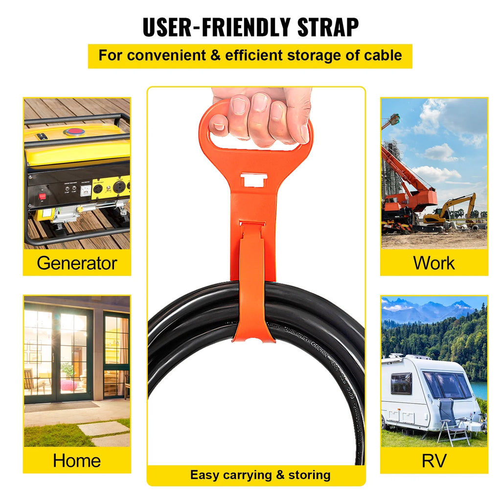 Welding Extension Cord 25 ft 10/3 30Amp 250V C810
