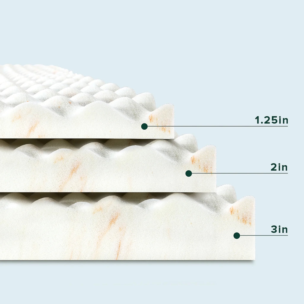 Queen Copper Cooling Memory Foam Mattress Topper P801
