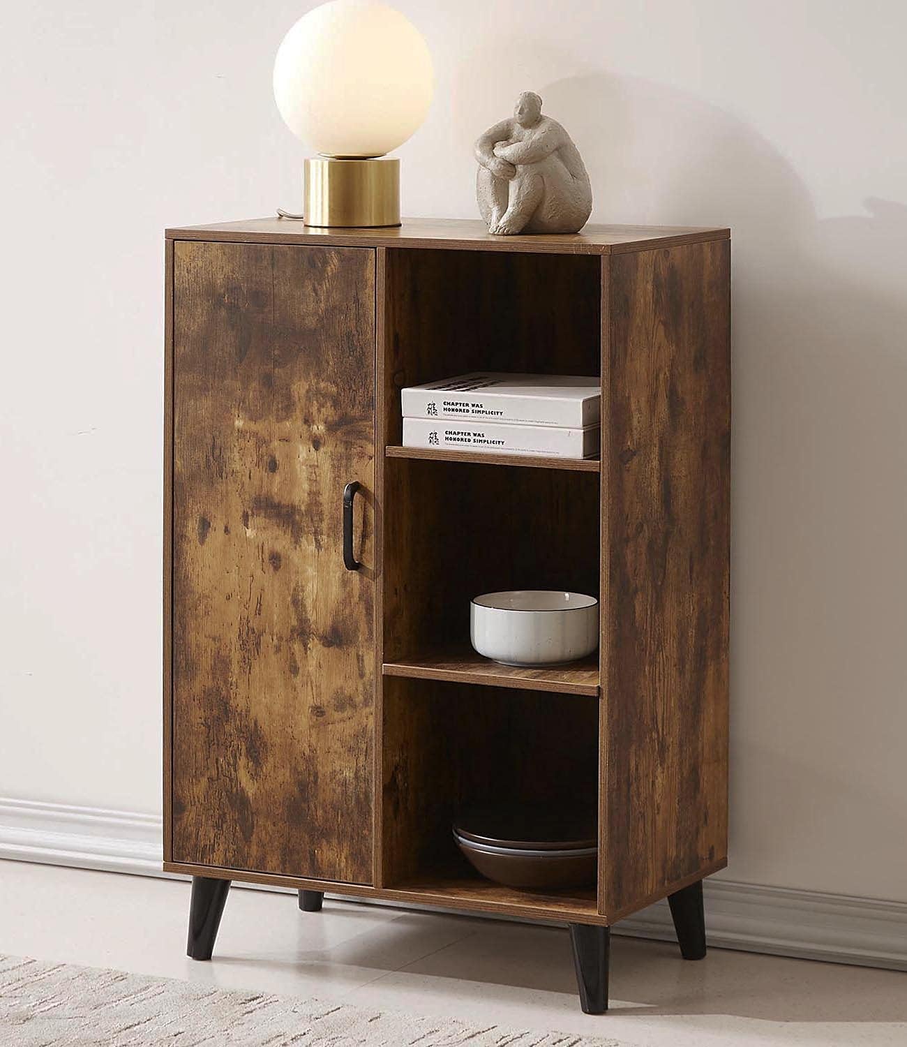 Brown Accent Cabinet Pack of 2 L59780