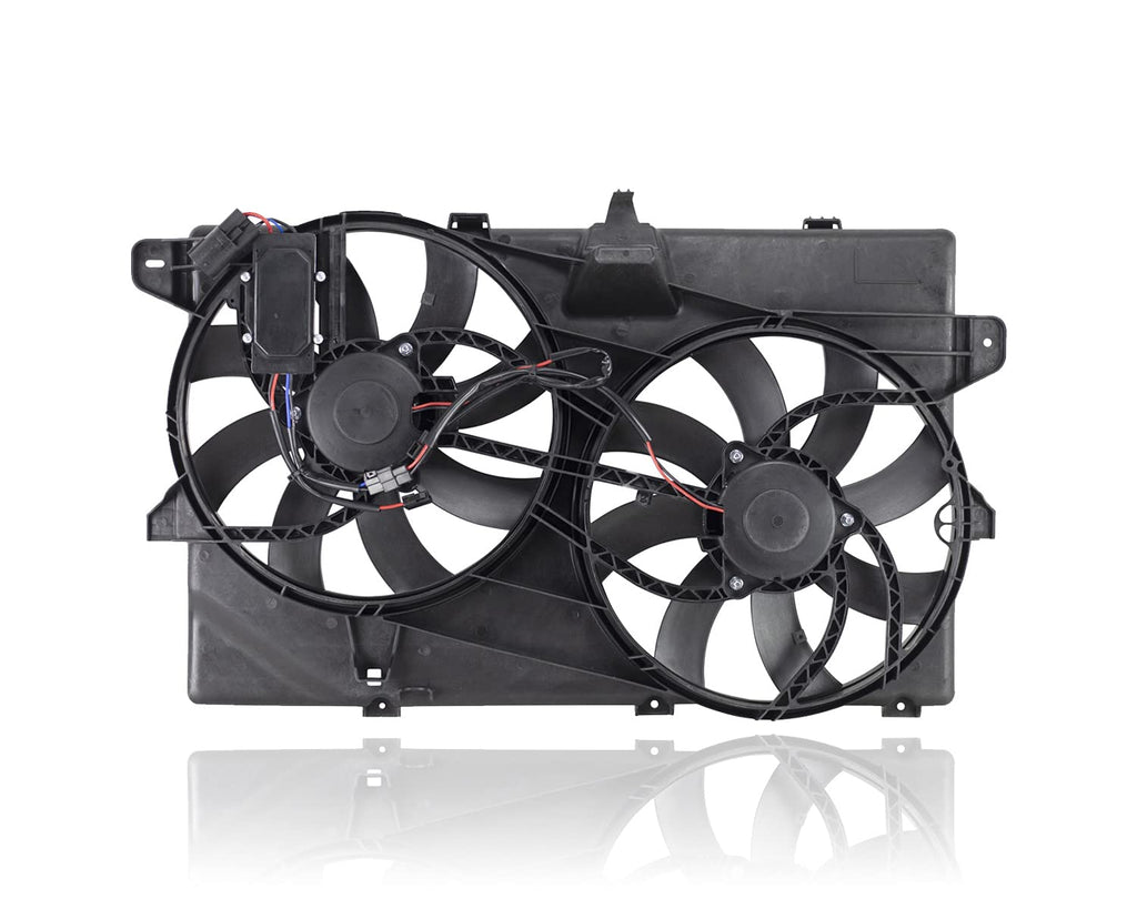 Dual Radiator and Condenser Fan Assembly for Ford Edge Lincoln MKX 3.5/3.7L Z3556