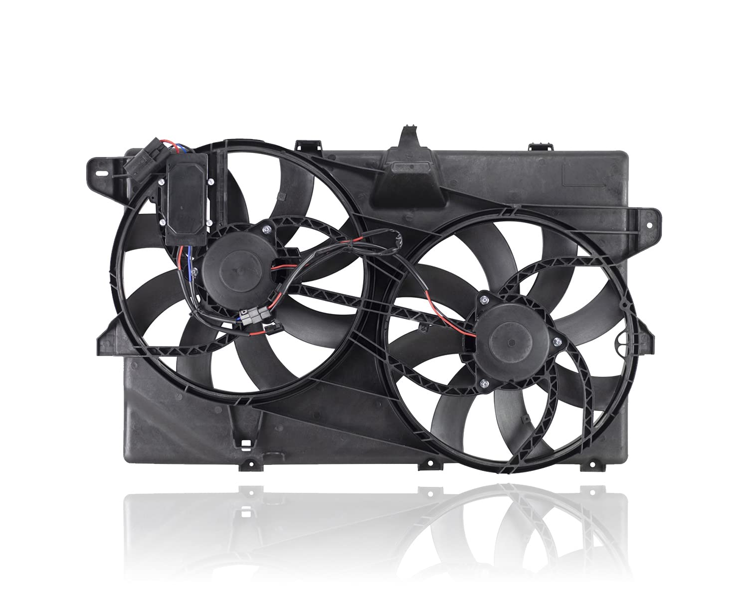 Dual Radiator and Condenser Fan Assembly for Ford Edge Lincoln MKX 3.5/3.7L Z3556