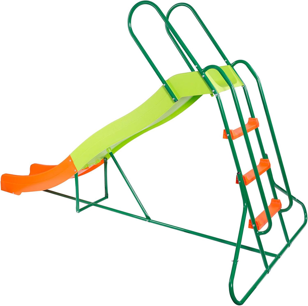 8 FT Freestanding Backyard Wavy Water Slide P869673