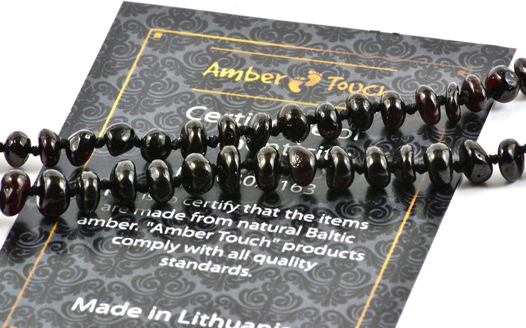 Baltic Amber Necklace, Unisex 13 in. S814