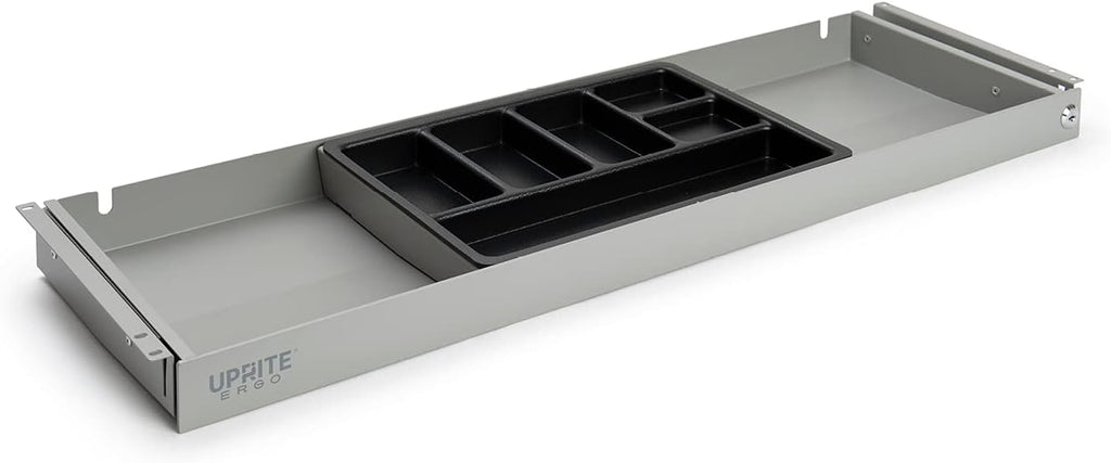 Under Desk Pen & Pencil Drawer Slim Organizer (Black, 33 x 7.5) Y870288