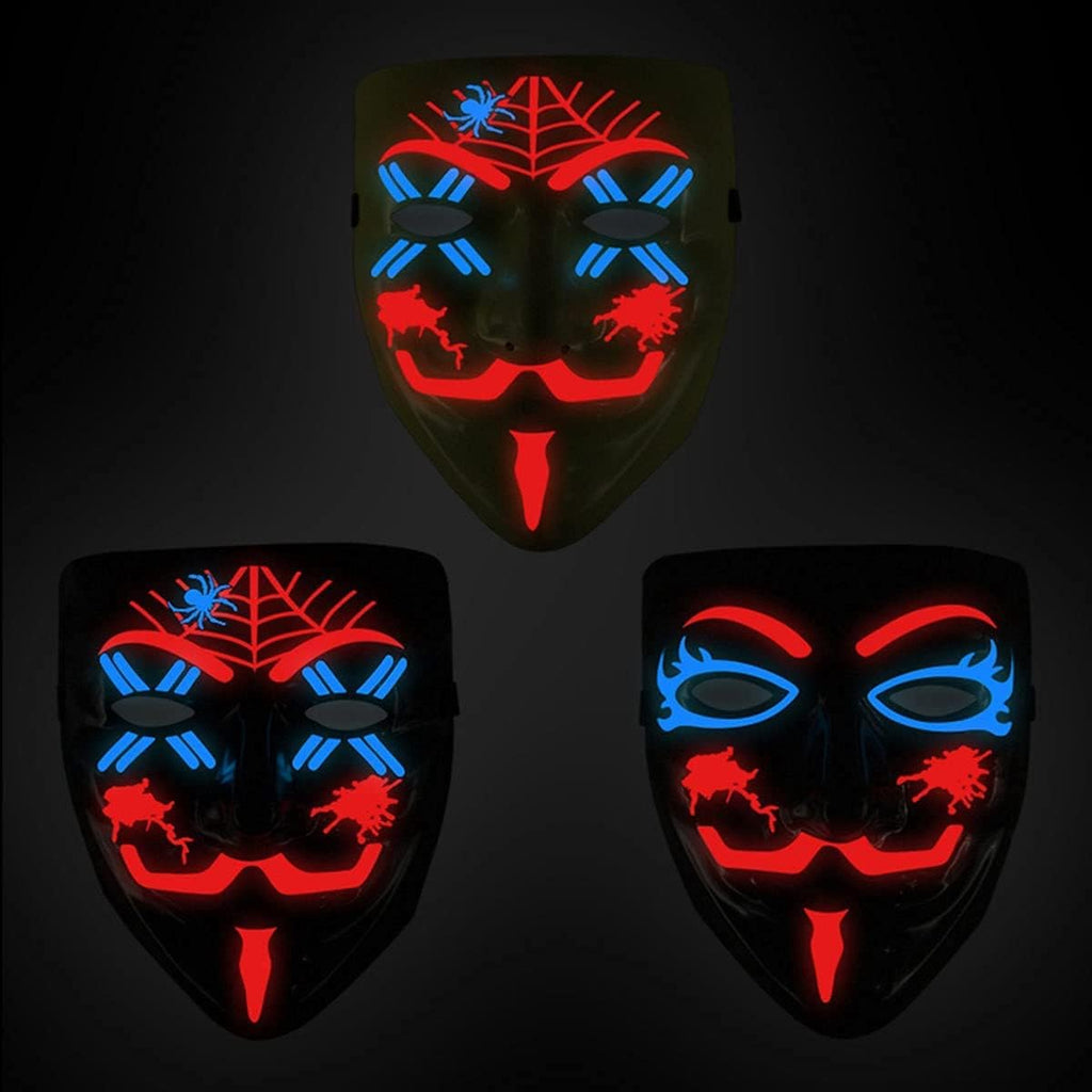 Light up Halloween Masks A449125