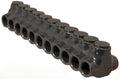 Black Insulated Multi-Cable Connector Dual Entry 11 Ports B507
