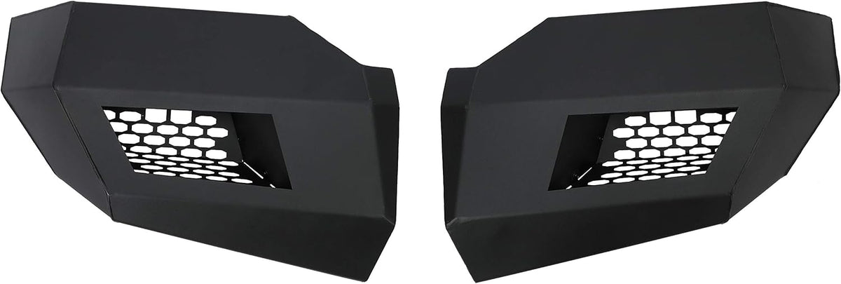 Steel Front Bumper 3 Piece with Cube Lights P491