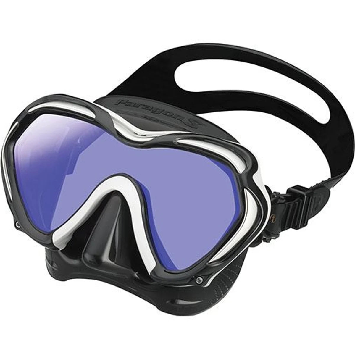 White/White Scuba Diving Mask C6217