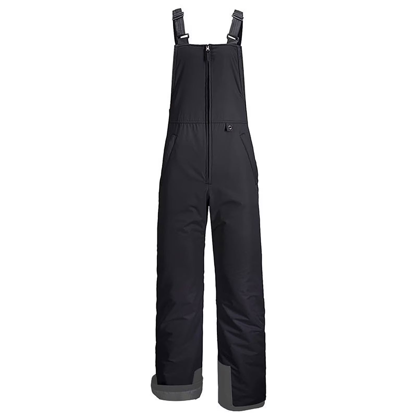 Kids Snow Pants Water-Resistant Windproof Thicken Lined Ski Pants with Snow Gaiters J978