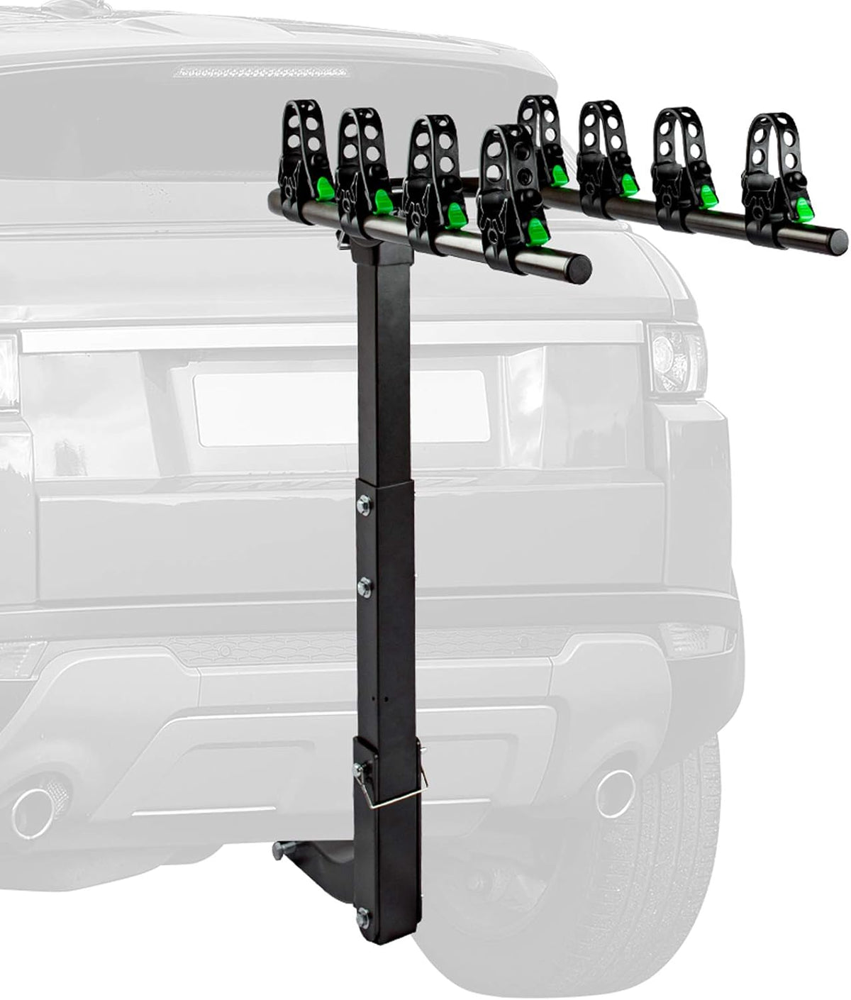 5 Bike Rack Hitch Mount Double Foldable Rack J97383
