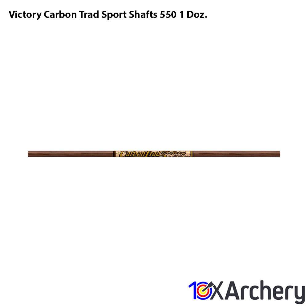 Carbon Trad Sport Shafts 550 1 Doz. O4068