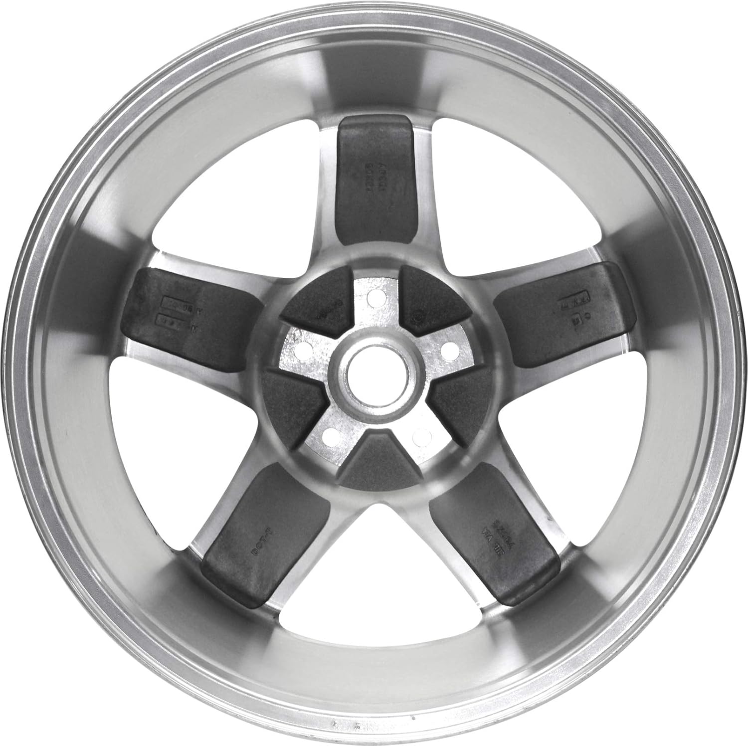 Aluminum Alloy Wheel Rim 20 Inch 5 Spokes F5290