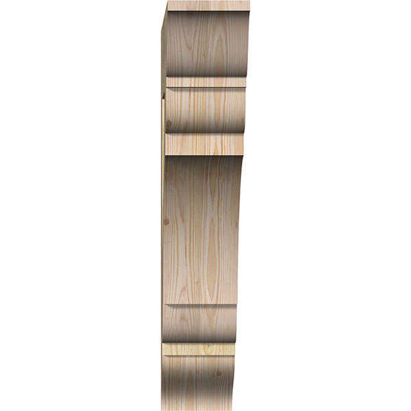 Douglas Fir Traditional Rough Sawn Bracket Q9039
