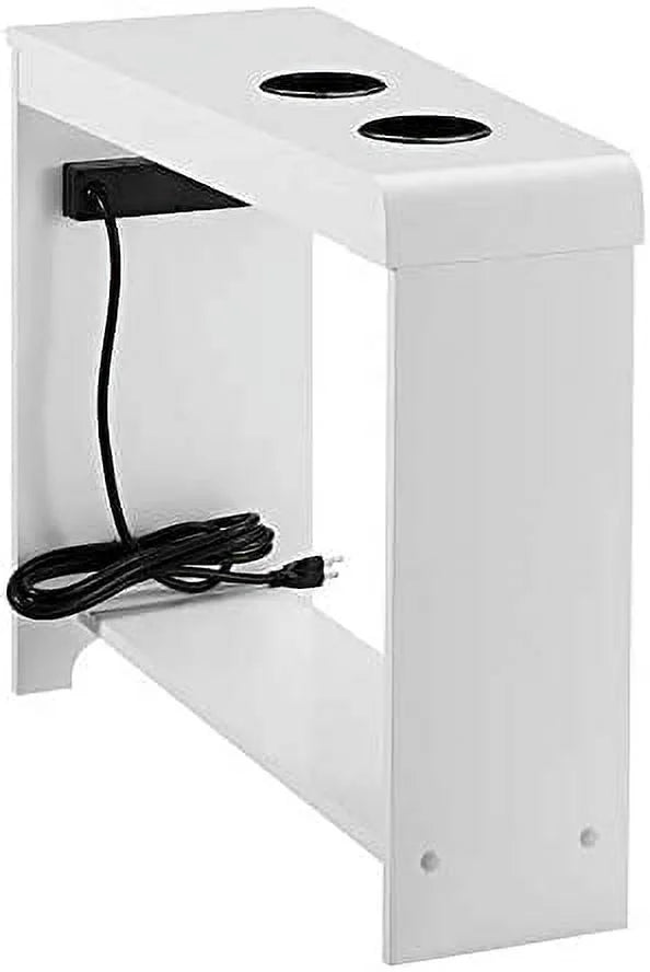 Narrow End Table with Charging Station Q550888