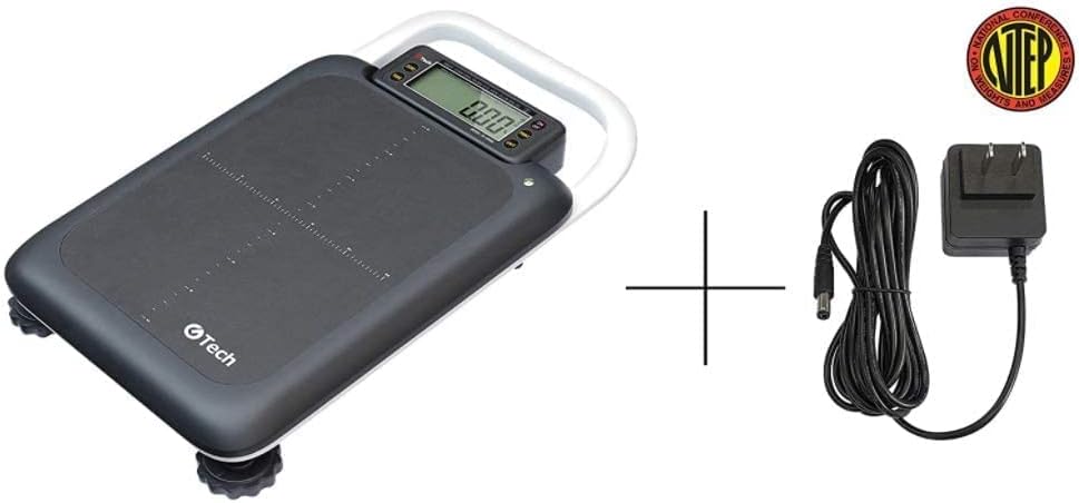 Portable Bench Scale, 300lbs Capacity, Dual Range, Lb/Kg Switchable B62673