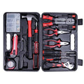 160pcs Household Hand Tool Kit with Plastic Toolbox U387994