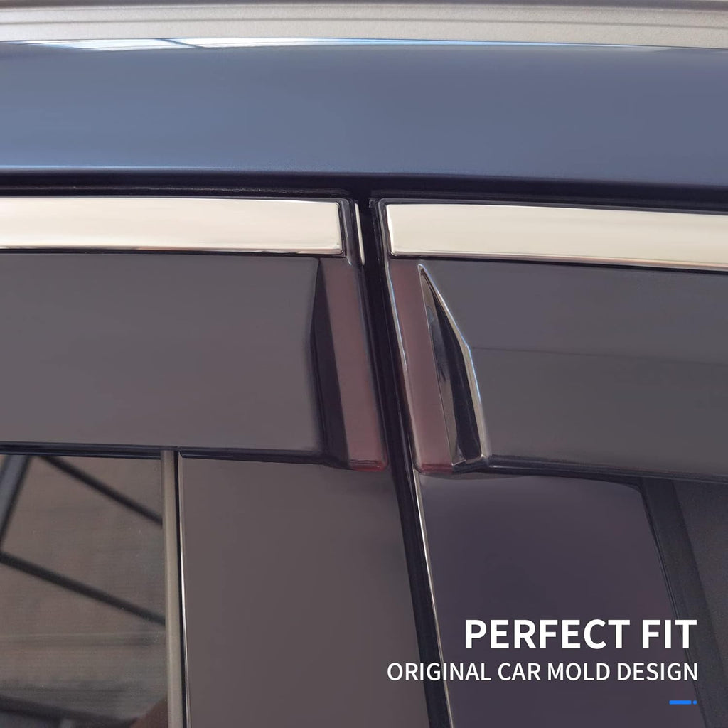 Tape-on Side Window Deflector for Ford Escape Q261792