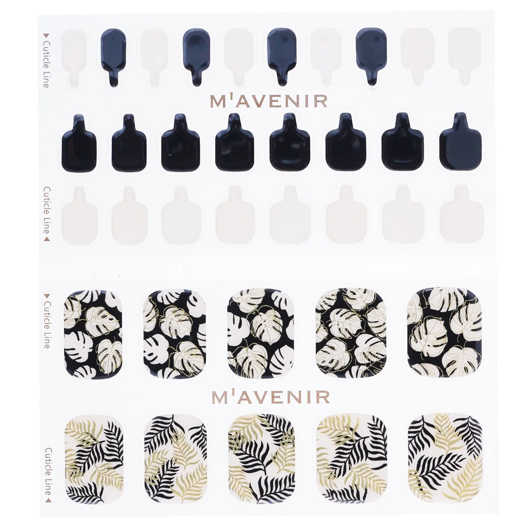 Tropical Palmtree Nail Sticker 36pcs F600516
