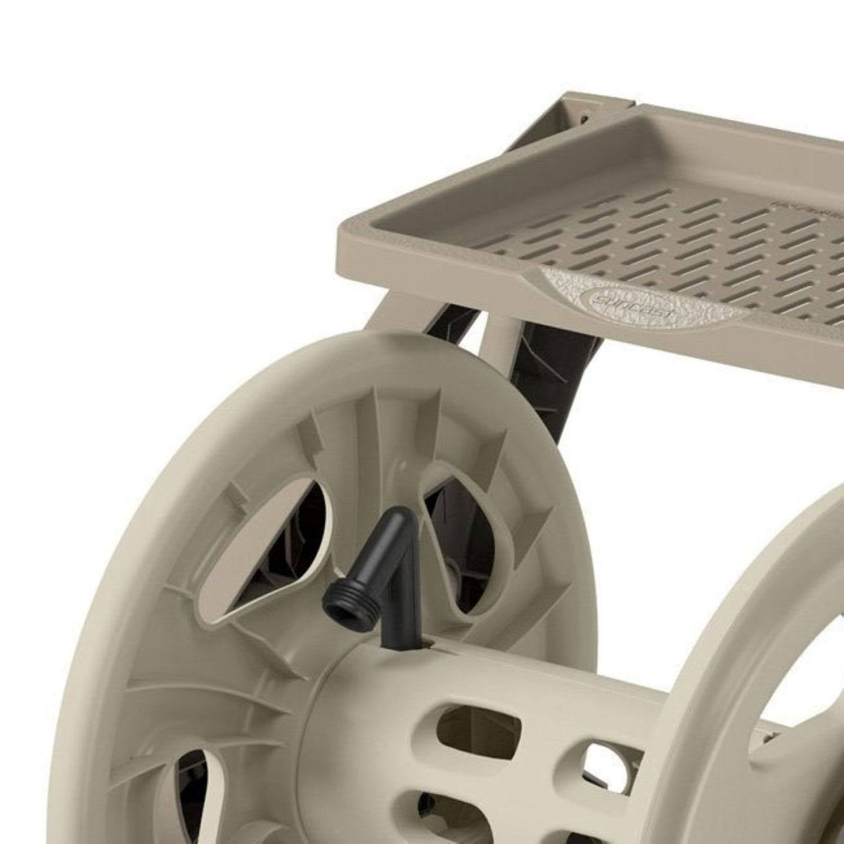 Resin Wall Mounted Garden Hose Reel (4 Pack) B7521