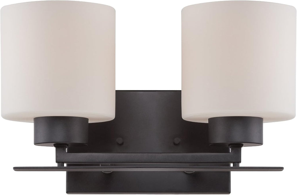 Aged Bronze Three Light Flush Fixture M90437