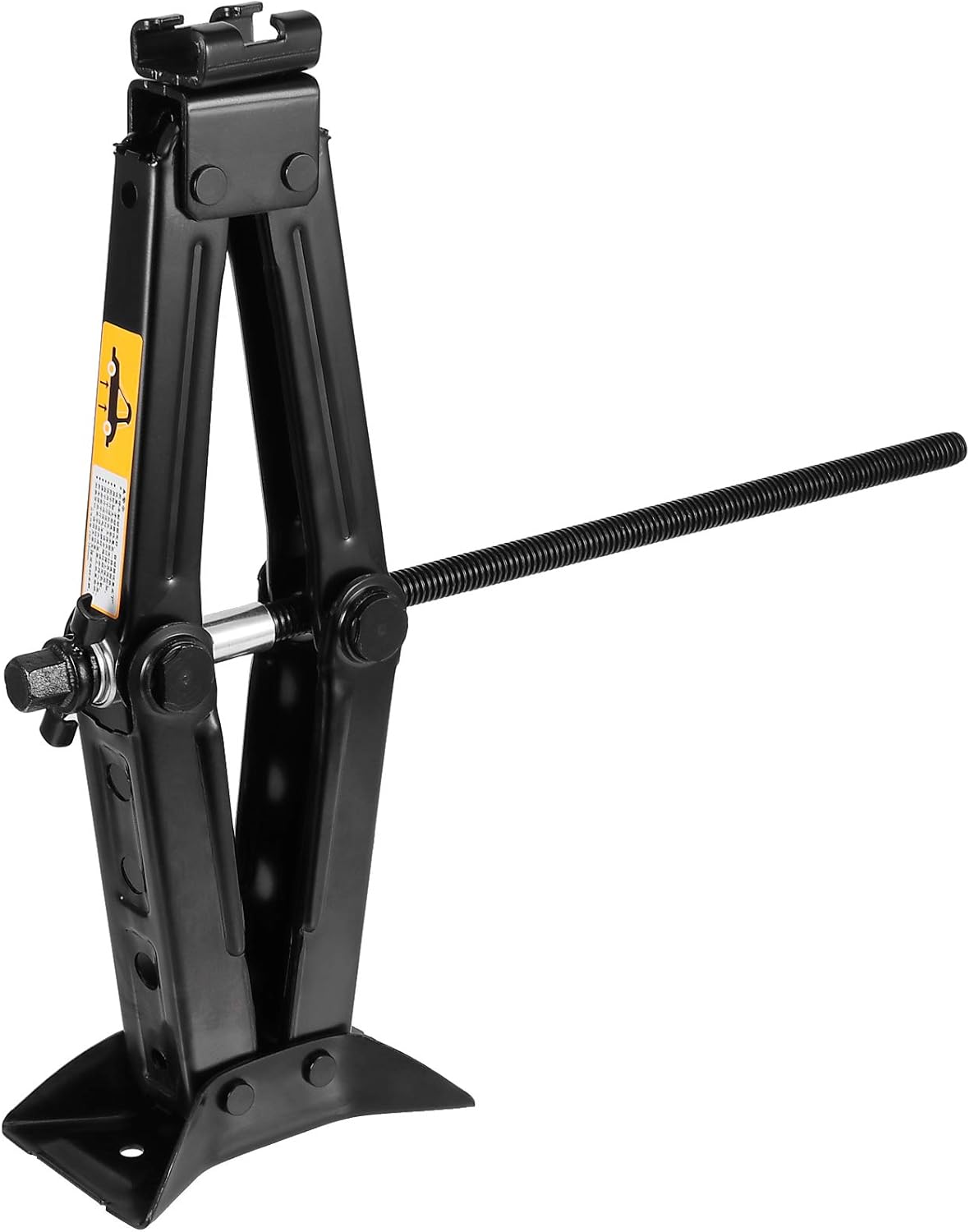 2 Pack 2 Tons 4409 Lbs Capacity Car Scissor Jack with Ratchet Wrench H5568