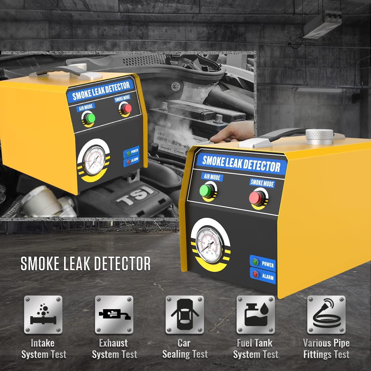 EVAP Smoke Leak Detector for 12V Vehicles R375