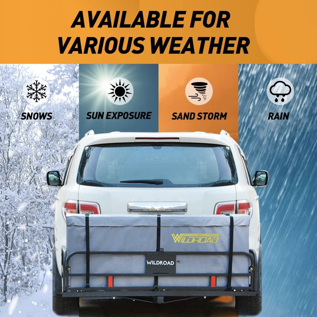 Cargo Carrier Bag 100% Waterproof 60x24x26 with 6 Reinforced Straps S10062