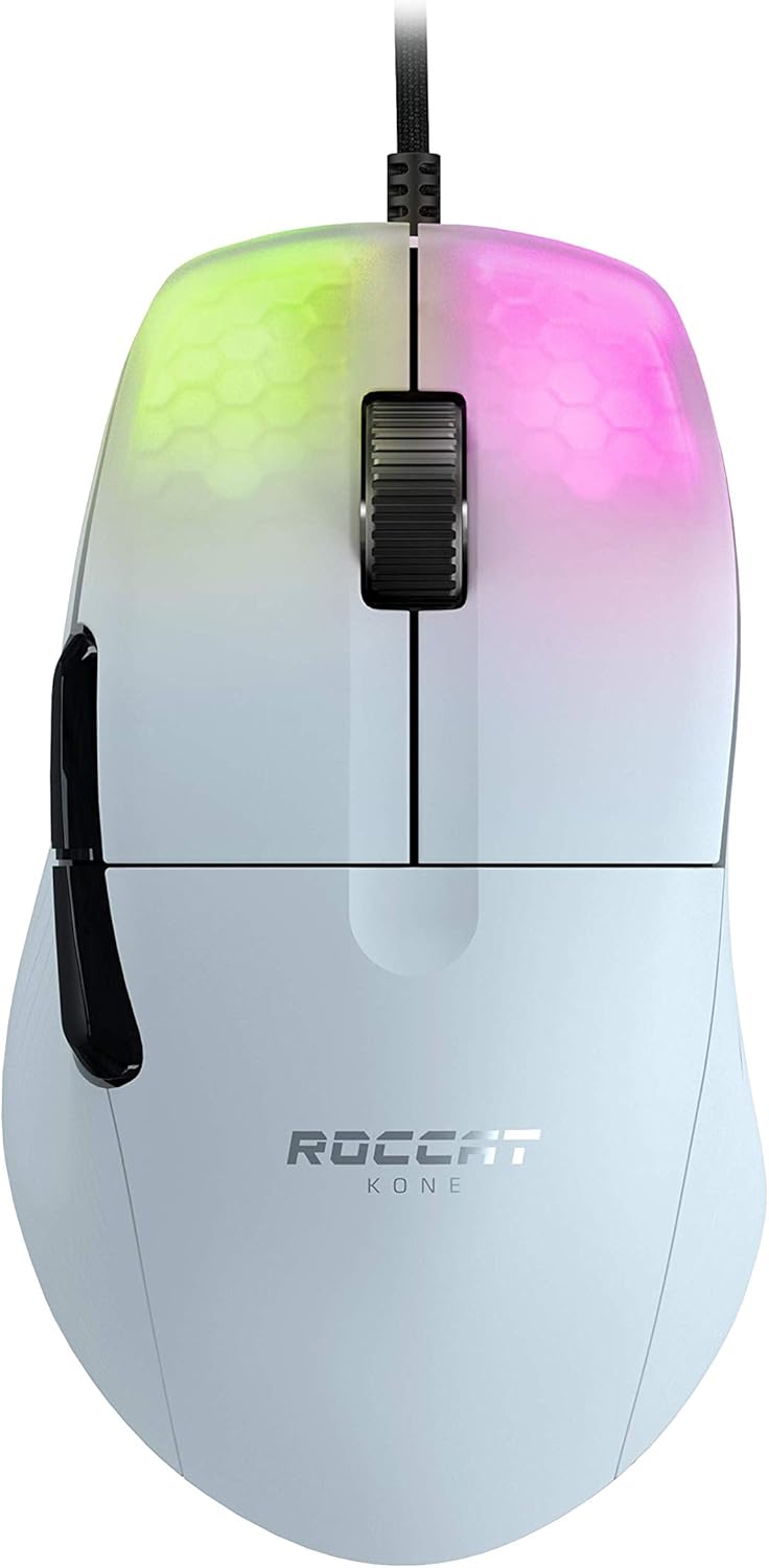 Black Wireless Ergonomic Gaming Mouse with 19K DPI Optical Sensor I432