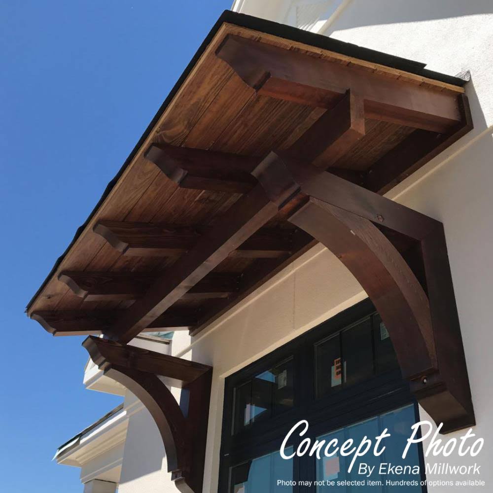 Douglas Fir Traditional Rough Sawn Bracket Q9039