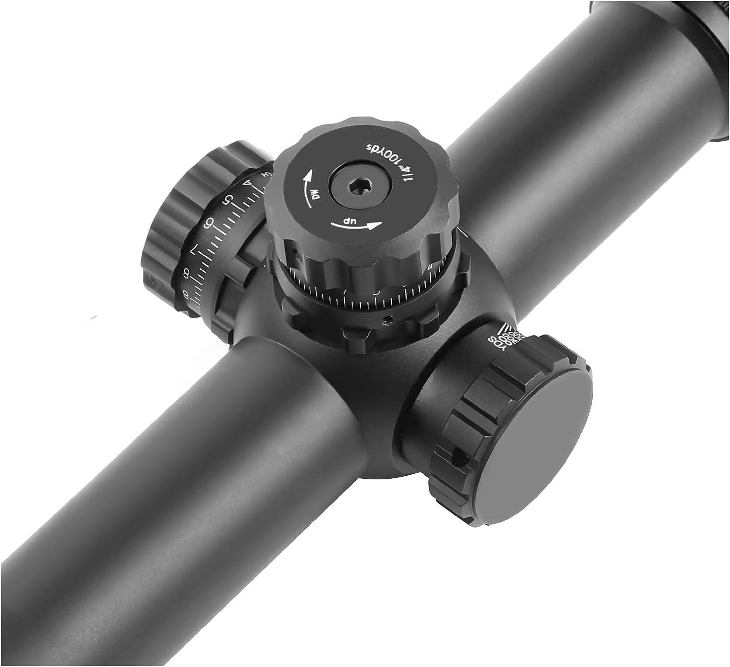 6-24x50 Second Focal Plane Rifle Scope 30mm Tube Illuminated Reticle H21107