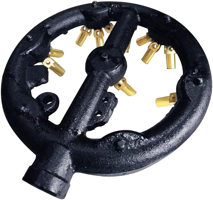 Natural Gas Jet Burner 23 Tips Cast Iron Body L3066