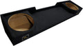 Dual 12 Kicker C12 Subwoofer Sub Box Enclosure 600 Watts Peak G5756