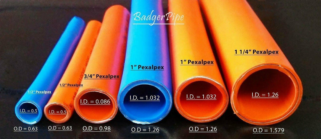 Orange PEX-AL-PEX Tubing G4849