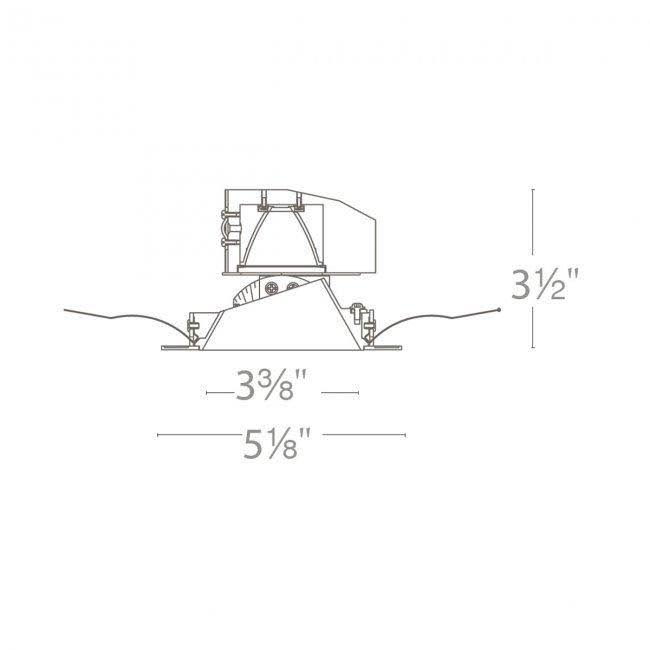 White Adjustable Trim LED Module Q19804